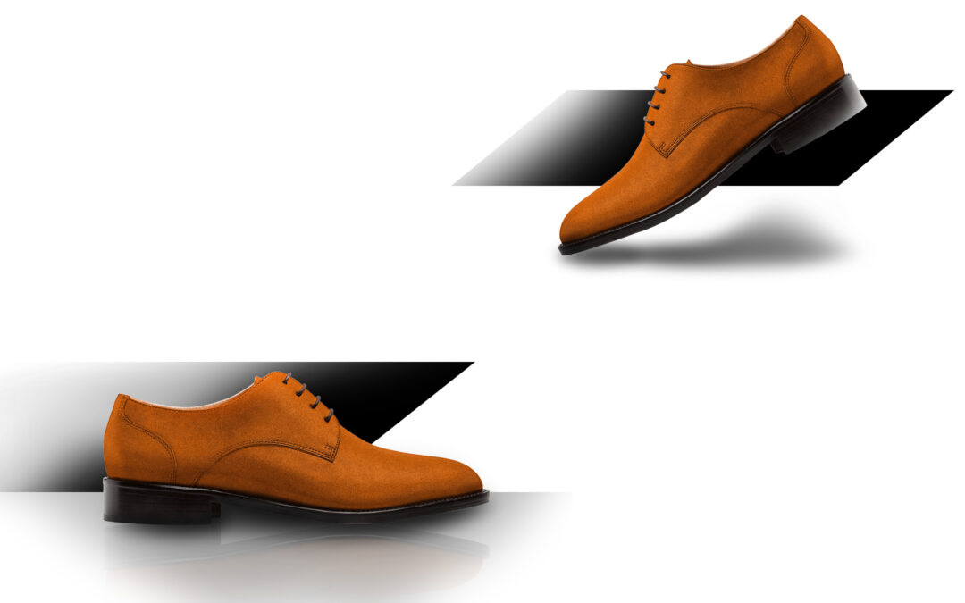 Impaginazione di scarpa