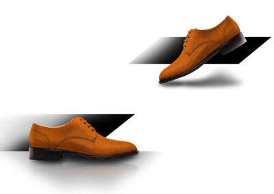 Impaginazione di scarpa